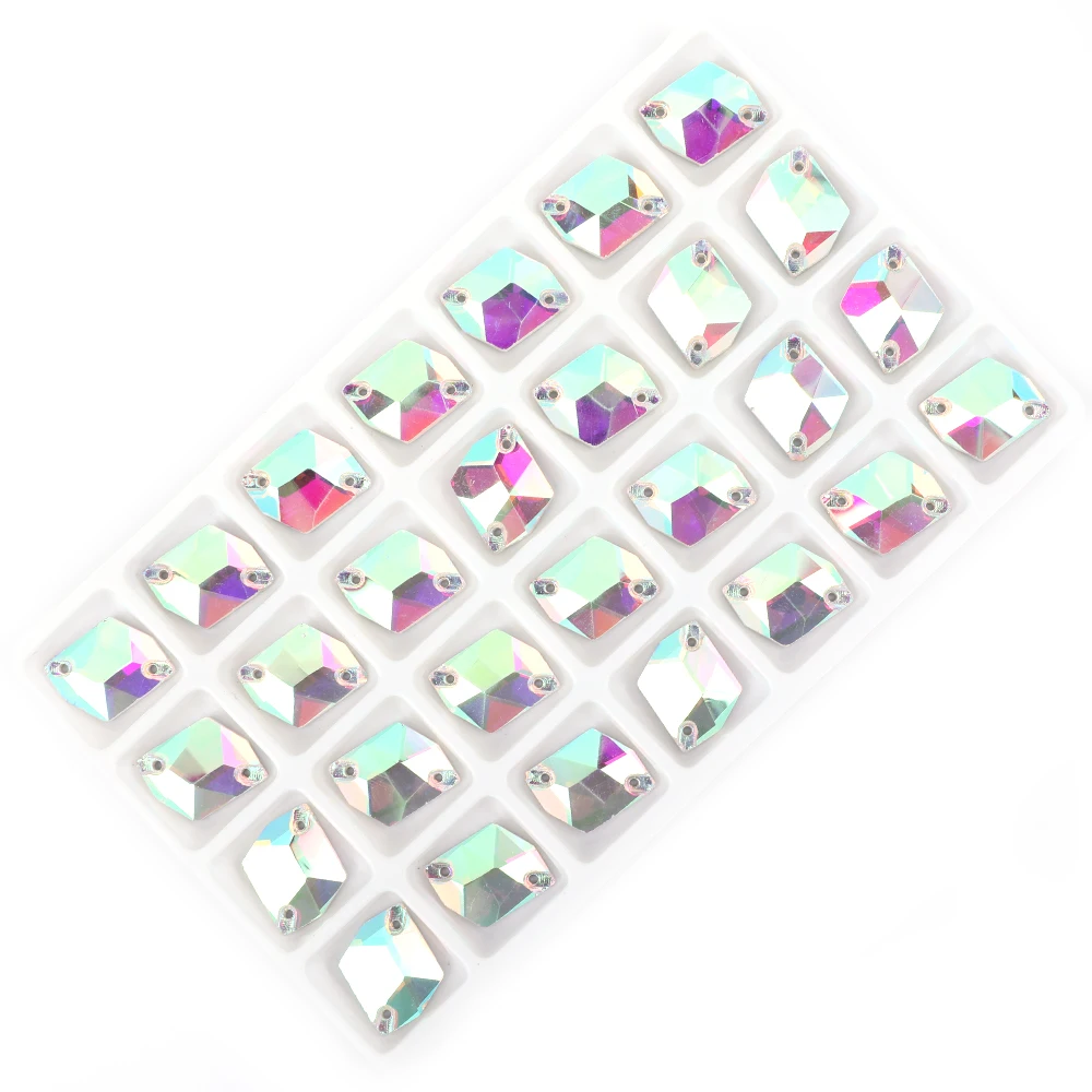 thumbnail image 1 of Cristales de cristal cósmicos con parte posterior plana para coser en VC AB, para ropa, vestidos de boda, zapatos, bolsos, todo para decoración, bricolaje, 1 of 5