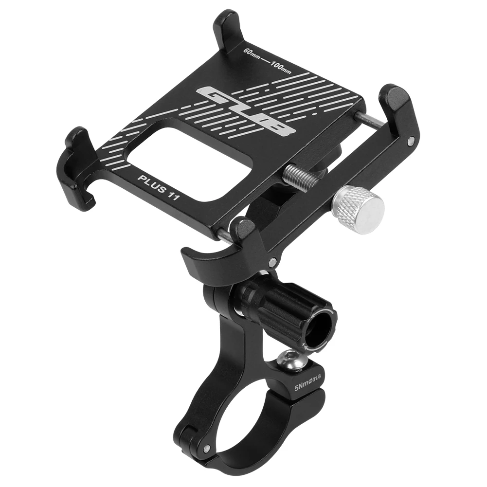 GUB 360&deg; Rotatable Bicycle Phone Holder Riding MTB Bike Moto Motorcycle Stand Bracket Handlebar Cell Clip Aluminum Alloy