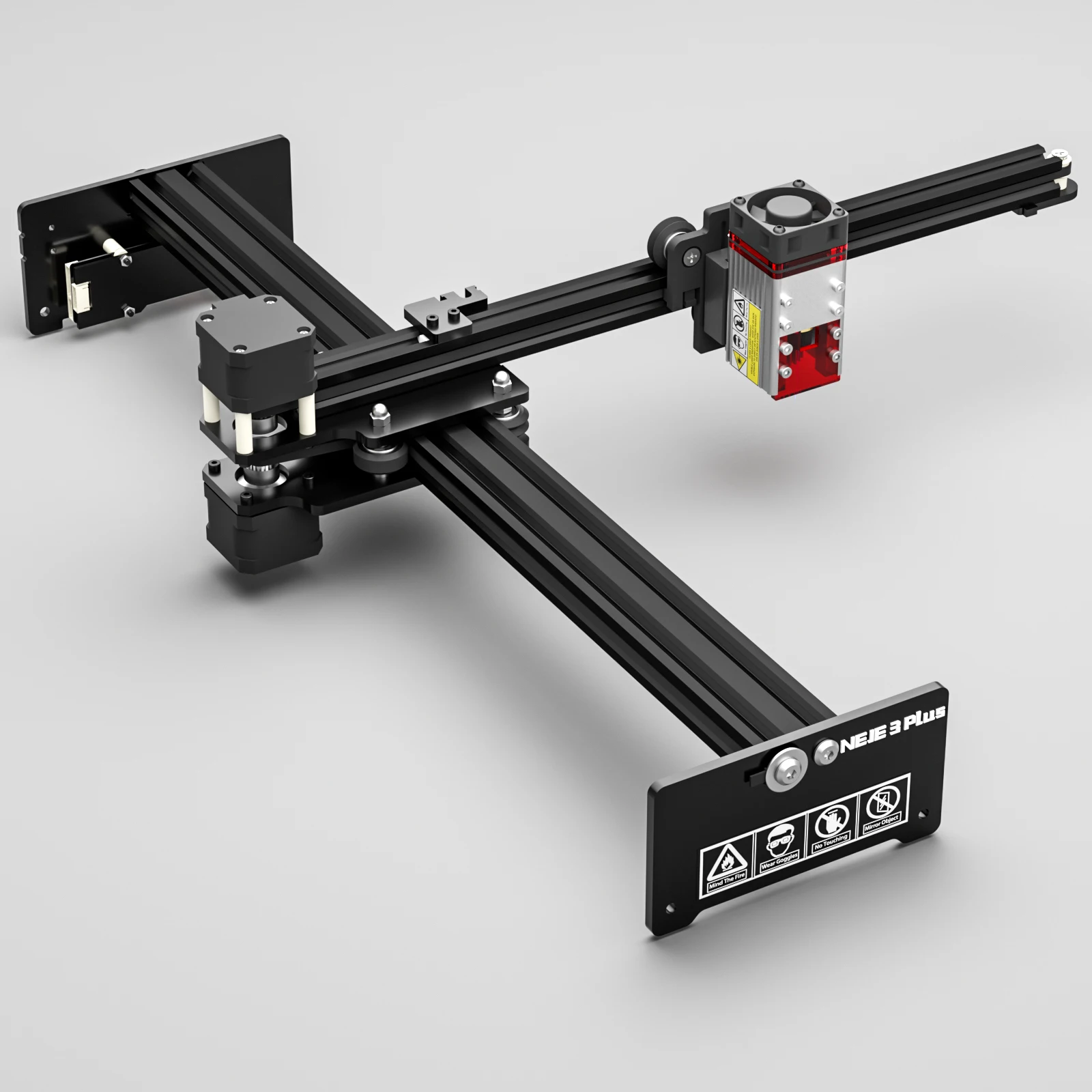 Laser Engraving Machine Wood Router Machine NEJE 3 Plus A40640 80W Dual Beam Laser Engraver and Cutter 255x420mm CNC Wood Router / Engraving / Cutting Machine