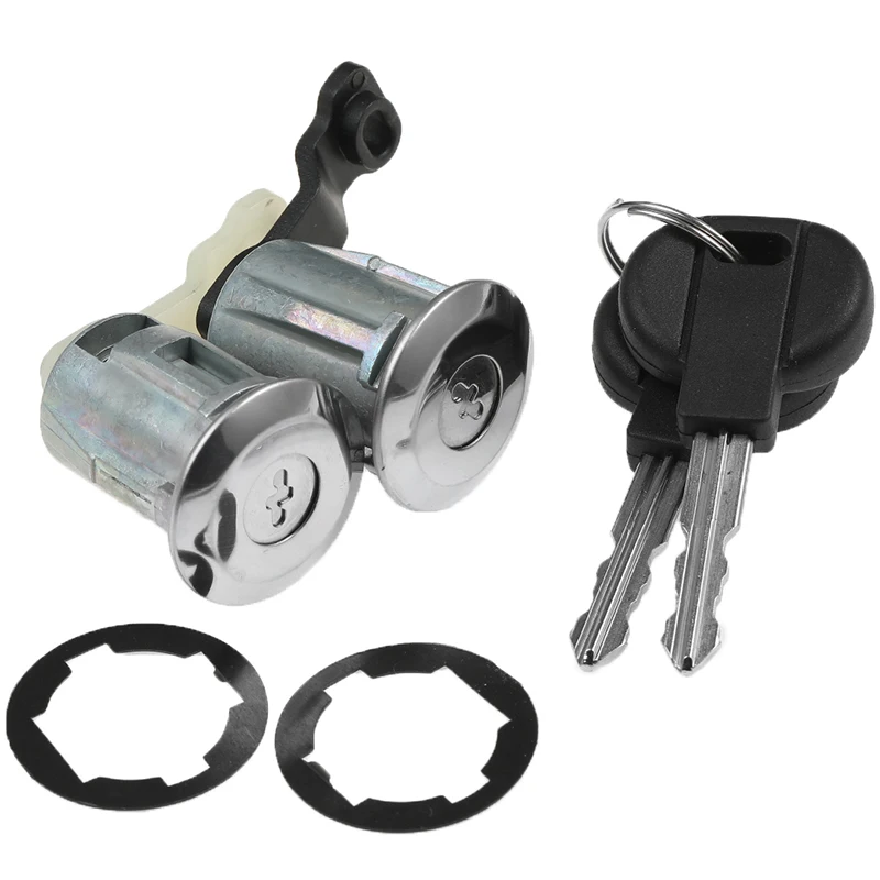 Car Door Lock Cylinders Set 2Keys Peugeot Citroen 9170G3