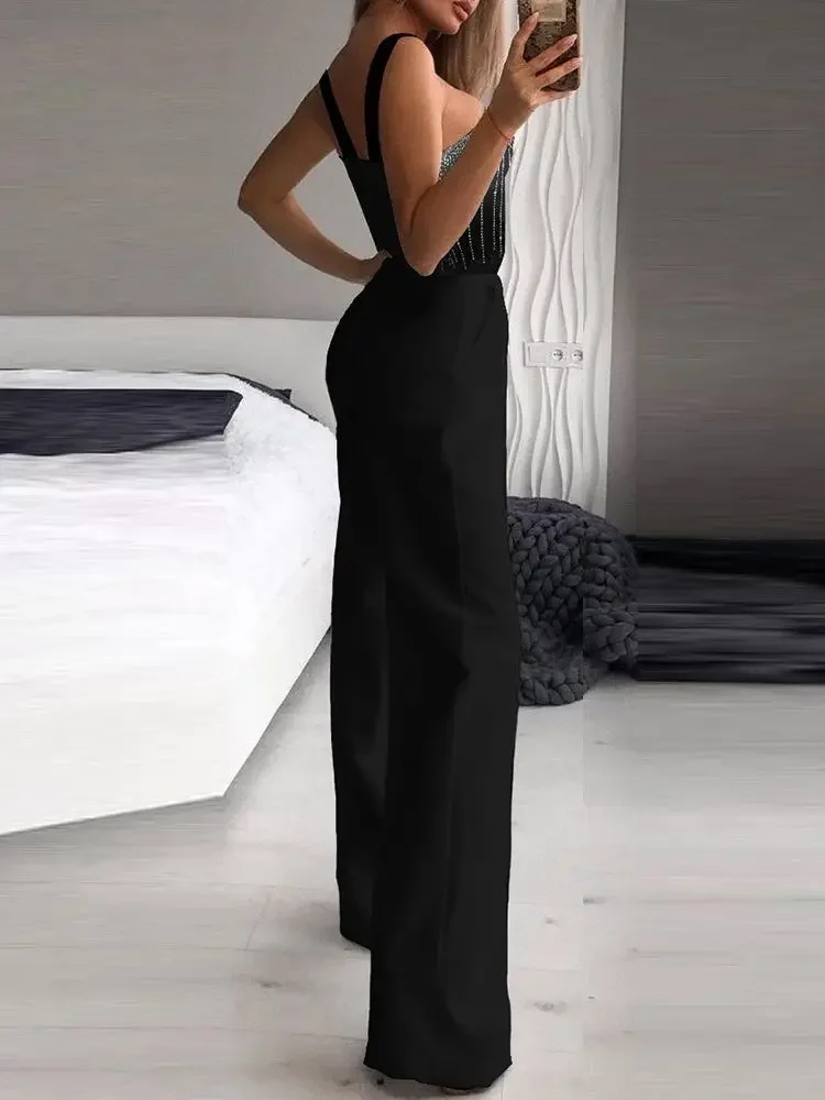 オールインワン・サロペット THE ATTICO Women Jumpsuits 24A247WCO14A014 100 Black The Attico: Black Jumpsuits now up to −71% | Stylight