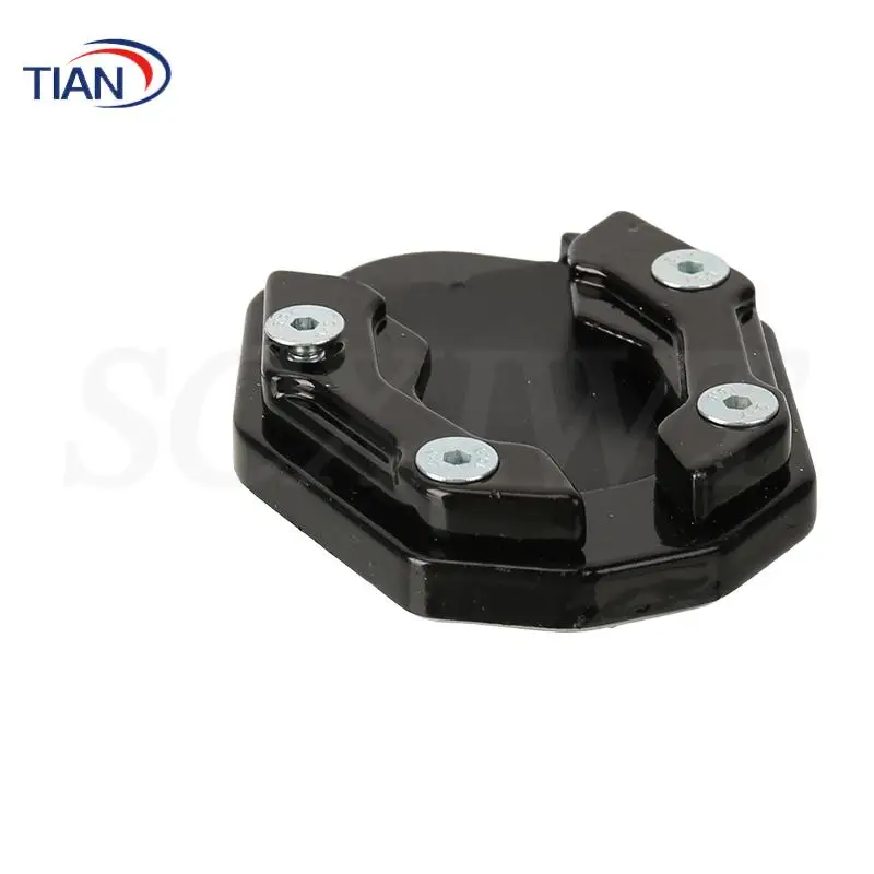 Motorcycle Kickstand Extender Foot Pad Support Plate Accessory