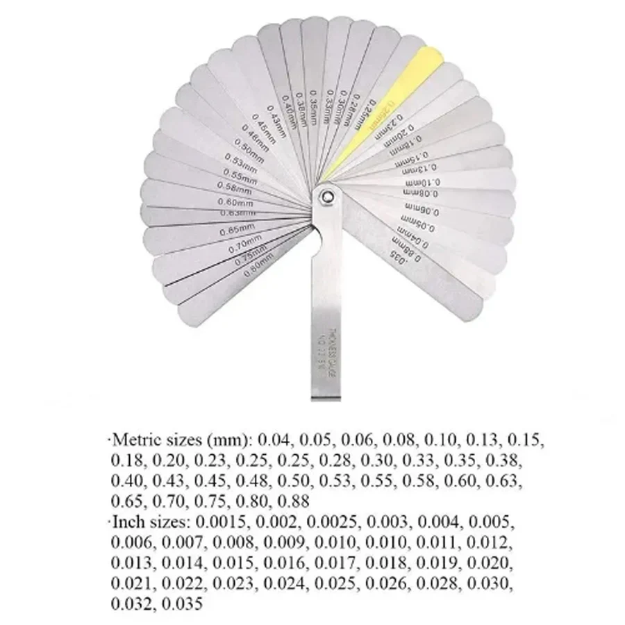 1pc Feeler Gauge 89A32