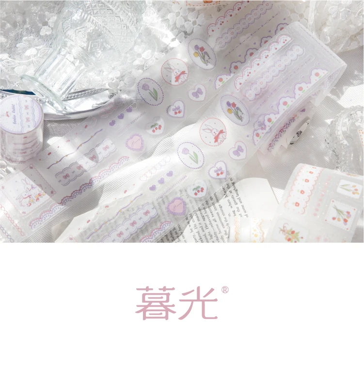 Journal GO 6 x 200 cm Dessert-Erdbeer-Klebeband, Scrapbooking-Materialien, Abdeckband, Journaling-Aufkleber, DIY-Kunsthandwerk, Albumaufkleber – Detail 13