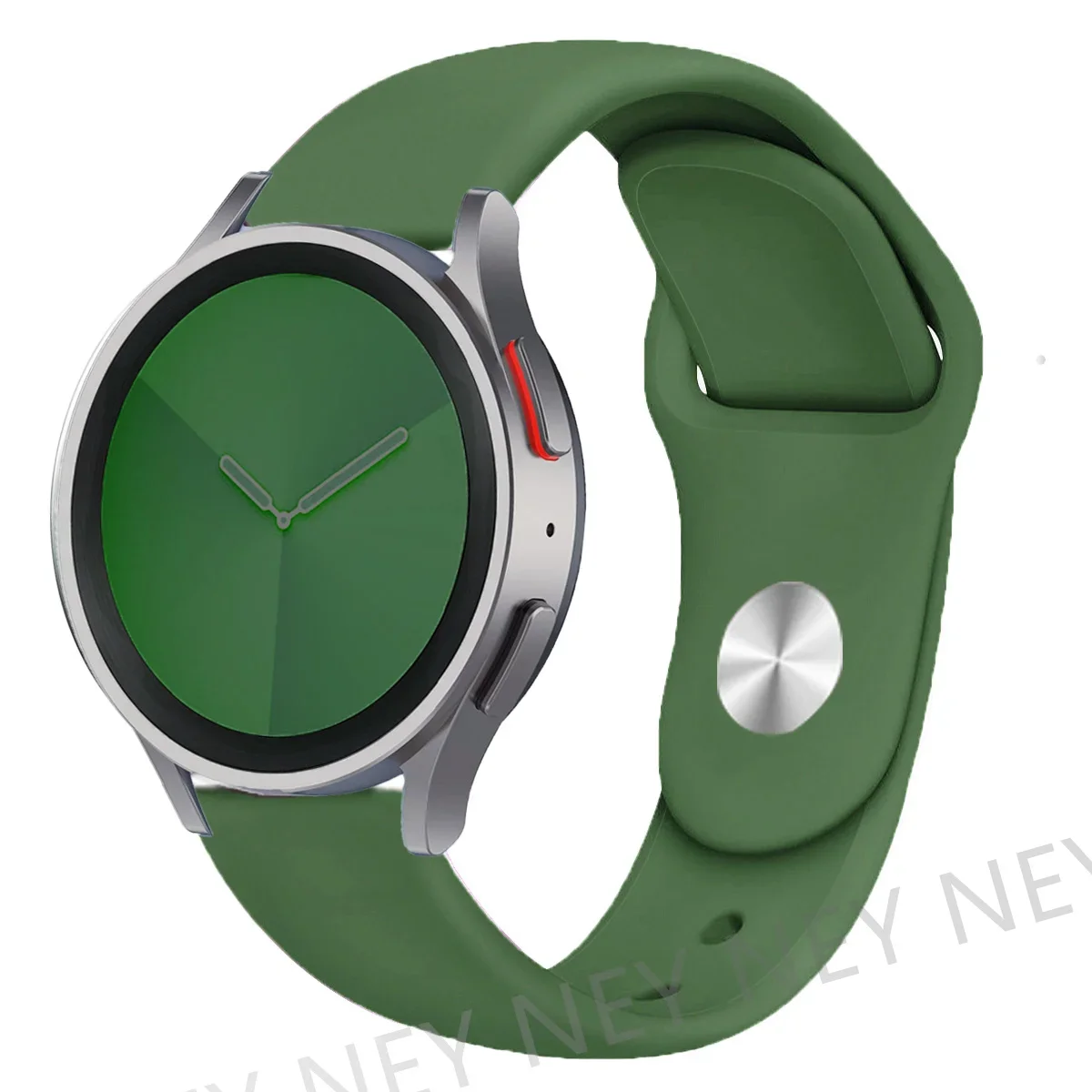 Universal 22mm Silicone Sport Watch Strap - Durable and Stylish Replacement Band