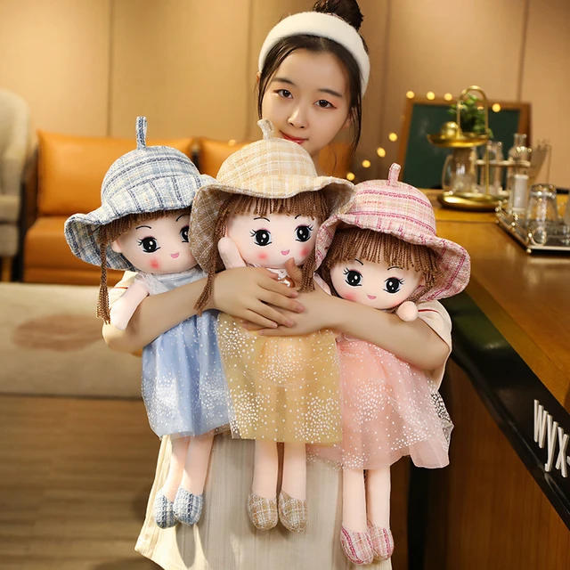 Kawaii sorvete crianças plushie sobremesa comida boneca bonito brinquedo  para pelúcia recheado boneca colorido travesseiro para crianças presente de