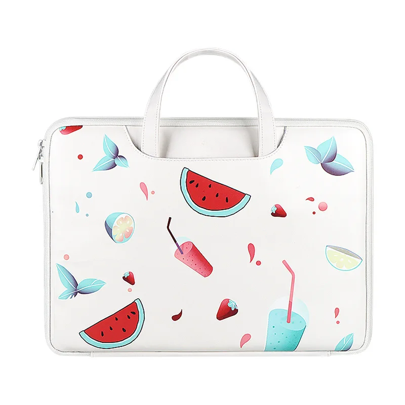 

Viviration Cartoon Lapop Handbag Portable Kumon Pouch For Macbook Pro Air 13.3 14 15 15.6 15.4 16 inch Waterproof Cover Case Bag