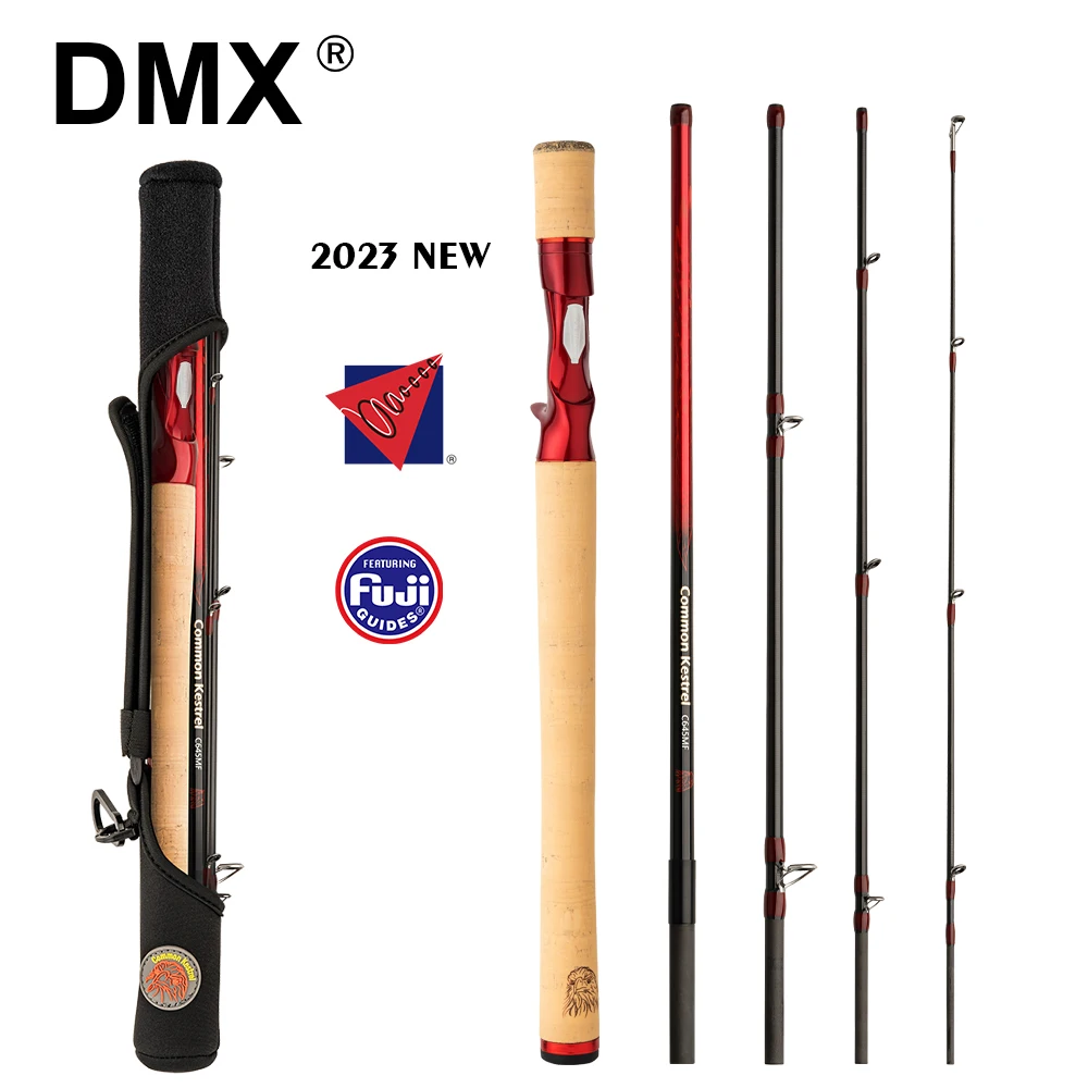 dmx-common-kestrel-travel-fishing-rod-spinning-casting-fuji-guide-sea-ultra-light-carbon-18-198-21m-lure-rod