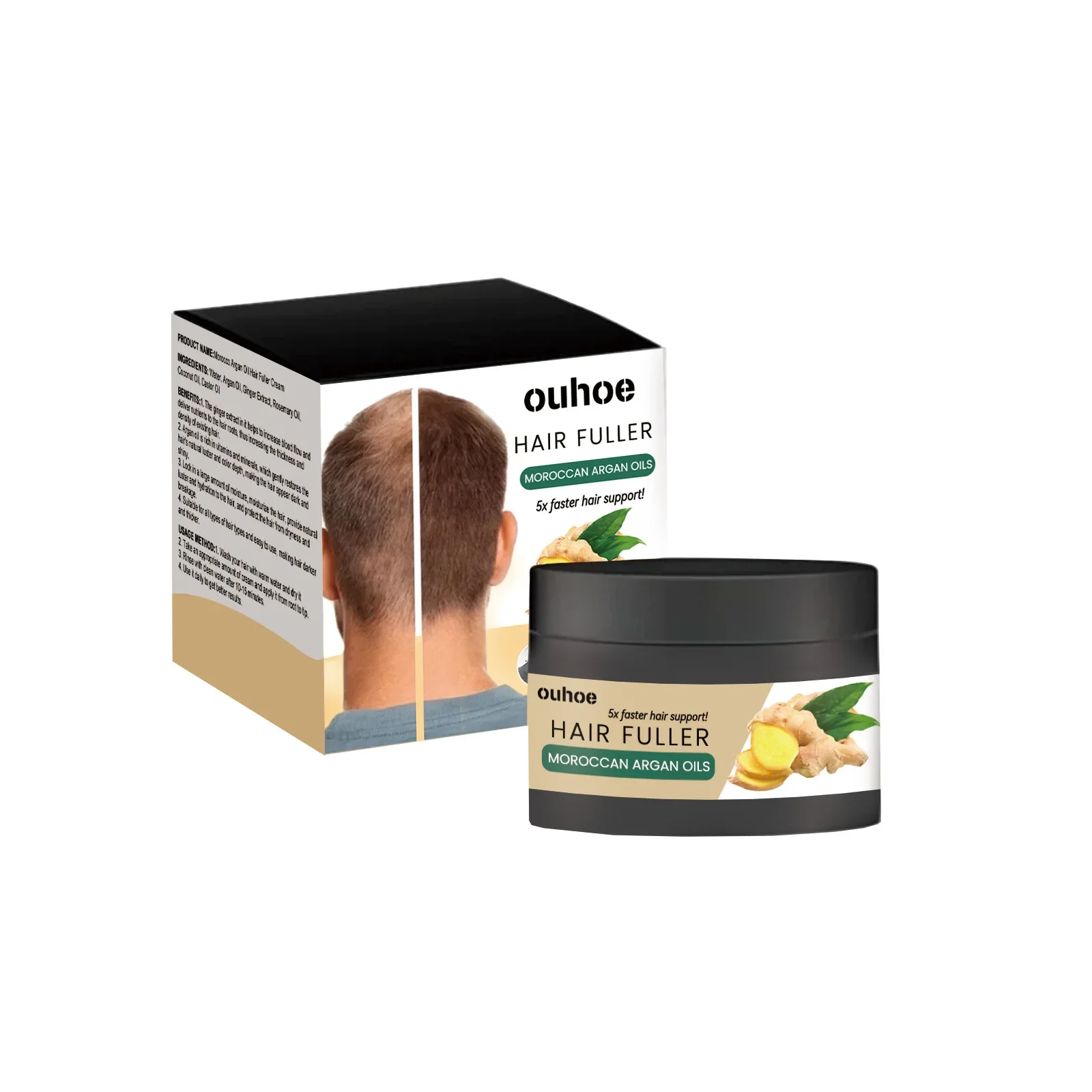 Hair Growth Cream Anti Hair Loss Baldness Scalp Treatment Prevent Dry Thinning Nourishing Repairing Men Strengthening Cream