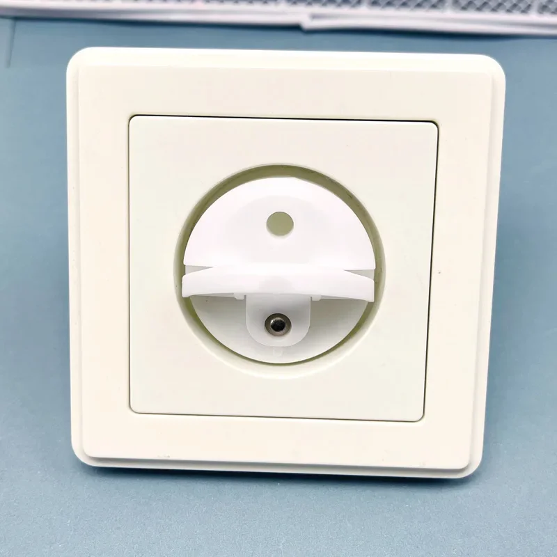 Socket Covers White Electrical Safety Socket Protective Cover Baby Care Safety Guard Protection Children Anti Electric Shock Rotate Protectors