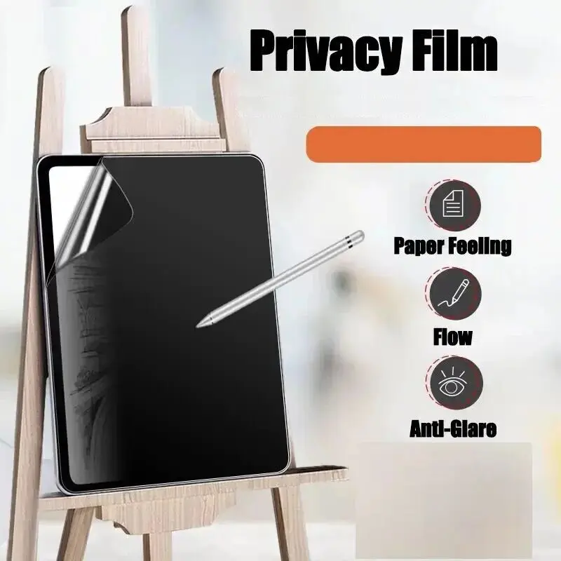 14.6" Anti Spy For Samsung Galaxy Tab S9 Ultra Screen Protector PET Soft S8 Ultra Film 360 Degree Privacy 6