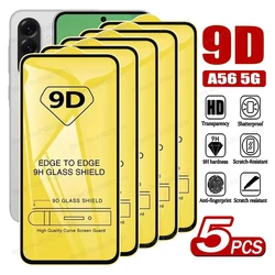 5 - Pack 9D Full Coverage Tempered Glass Screen Protector - High Definition
