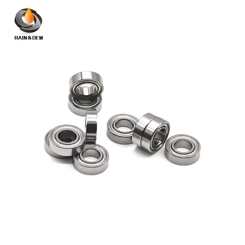 SMR105ZZ 5X10X3 mm Stainless Steel Bearing ABEC-7 10PCS