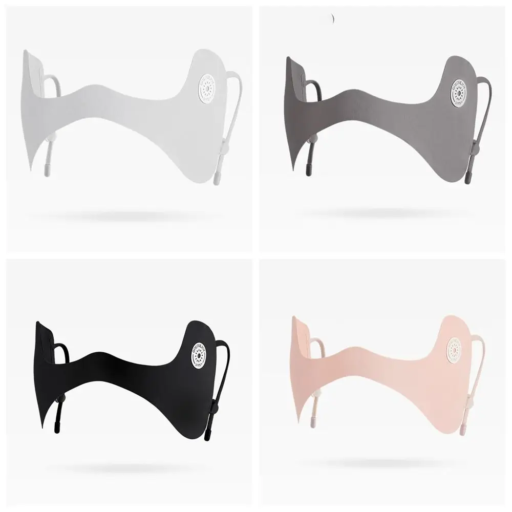 Sunscreen Face Scarf Ice Silk Mask Summer Solid Color Face Cover UV Protection Eye Protection Sunscreen Eye Patches Women/Girls