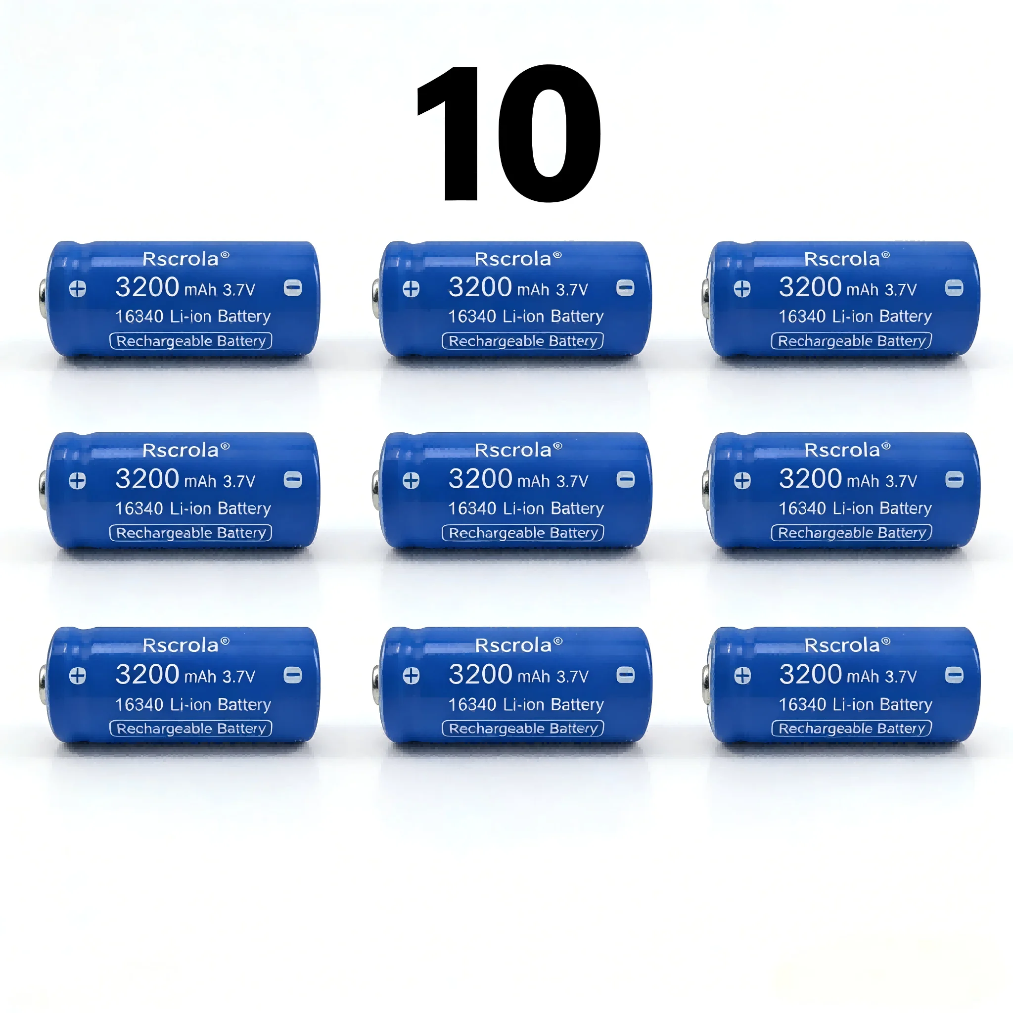 10 PCS Batteries