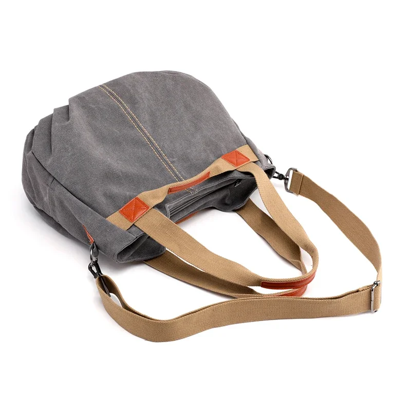 Borsa hobo da donna in tela di alta qualità - immagine 4