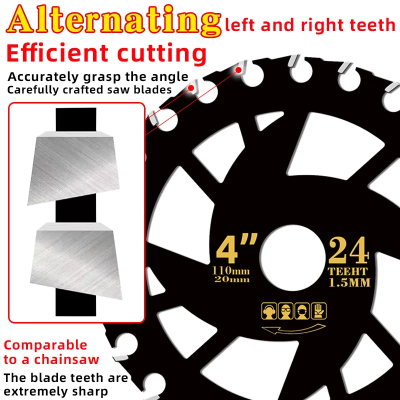 Lithium Electric Saw Blade 1PC Efficient Energy Saving For Woodworking Circular Saw
