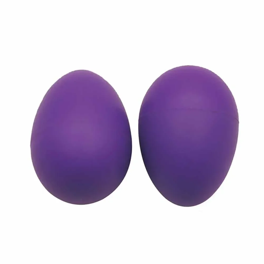 Egg Shakers 2 pcs Plastic Sand Eggs Shaker Percussion Early Education Musical Instruments Toys