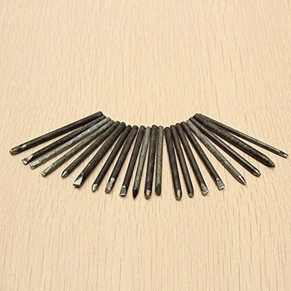 Leather Marking Carving Flower Chisel Tools DIY Stamp Punch Work Punches Jewelry Flower Steel Metal Stamp Mold