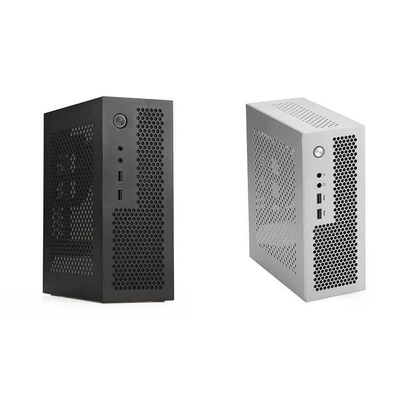 Mini Caixa do Computador Itx Htpc Chassi Desktop Case Home do Jogo Usb 2.0 A09