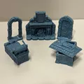 5PCS Scenry