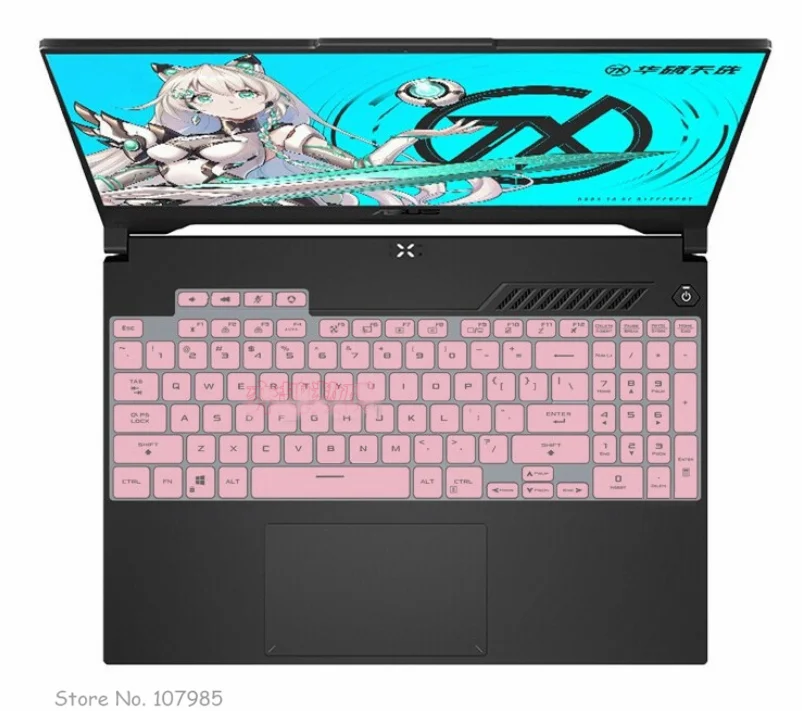 ASUS TUF 게이밍 2022 F15 FX507 FX507ZC FX507Z F17 FX707 A15 FA507 A17 FA707 FA707R 실리콘 TPU 키보드 코브 보호기 스킨