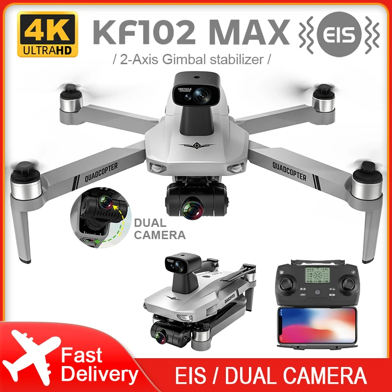 KF102 Max GPS Drone 4k Profesional FPV HD Camera KF102