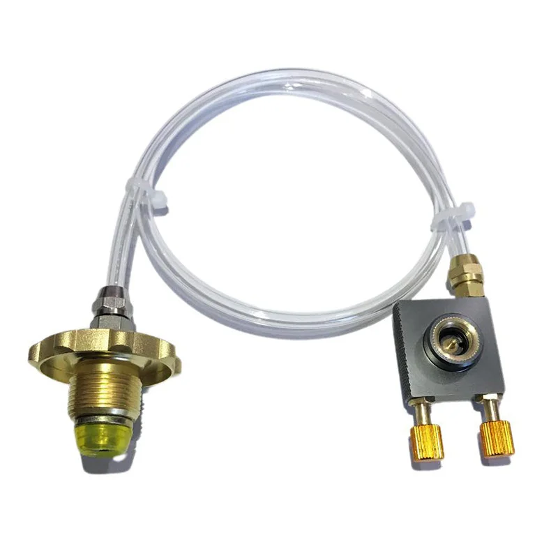 Outdoor Camping Gas Stove Propane Refill Adapter Gas Flat Cylinder Tank