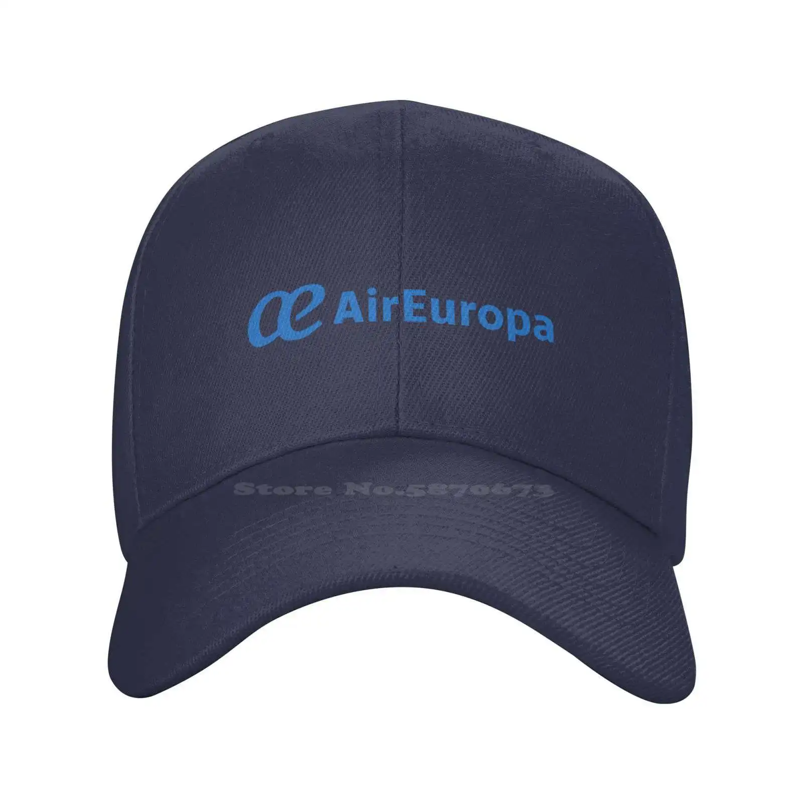 

Air Europa Logo Printed Graphic Brand Logo High-quality Denim cap Knitted hat Baseball cap