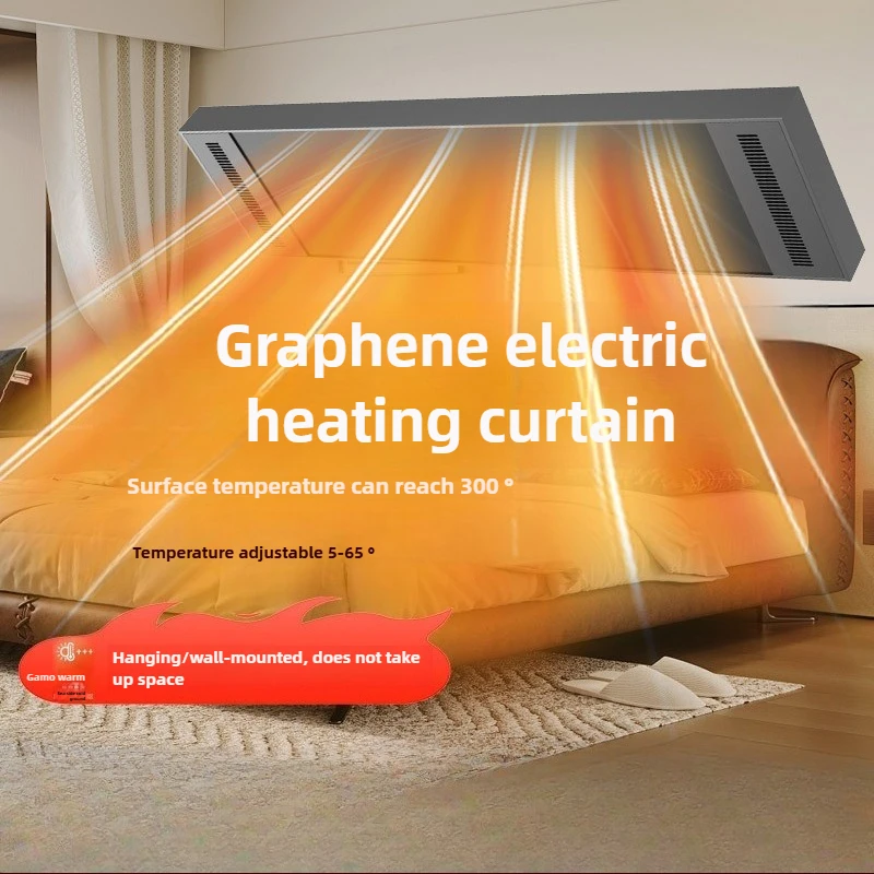 ระบบทำความร้อนพื้นแบบรังสีอินฟราเรดอุณหภูมิสูง สำหรับห้างสรรพสินค้า ห้องพัก ฝ้าเพดาน  ม่านลมร้อนเชิงพาณิชย์ เครื่องทำความร้อน 1