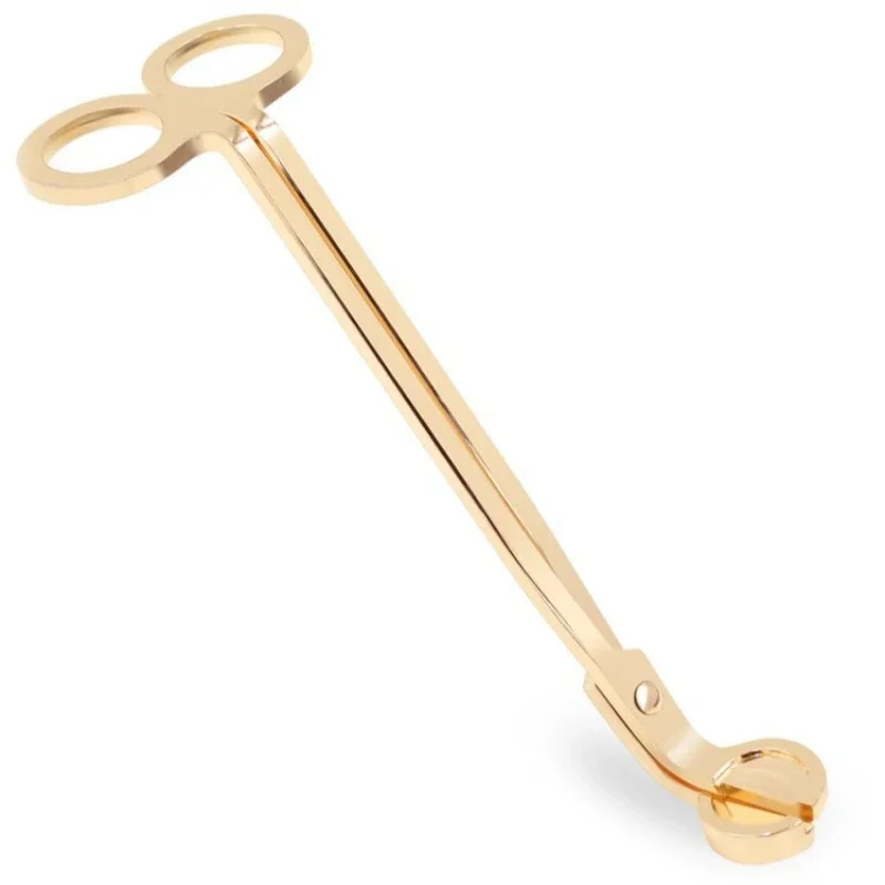 18cm Candle Wick Trimmer Stainless Steel Scissors Trim Wick Cutter Round Head Candles Core Shears Handmade Tools