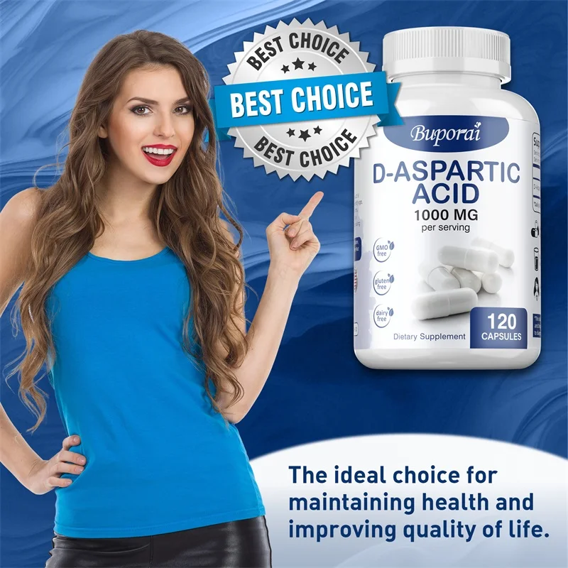 D-Aspartic Acid Energy Booster Supplement
