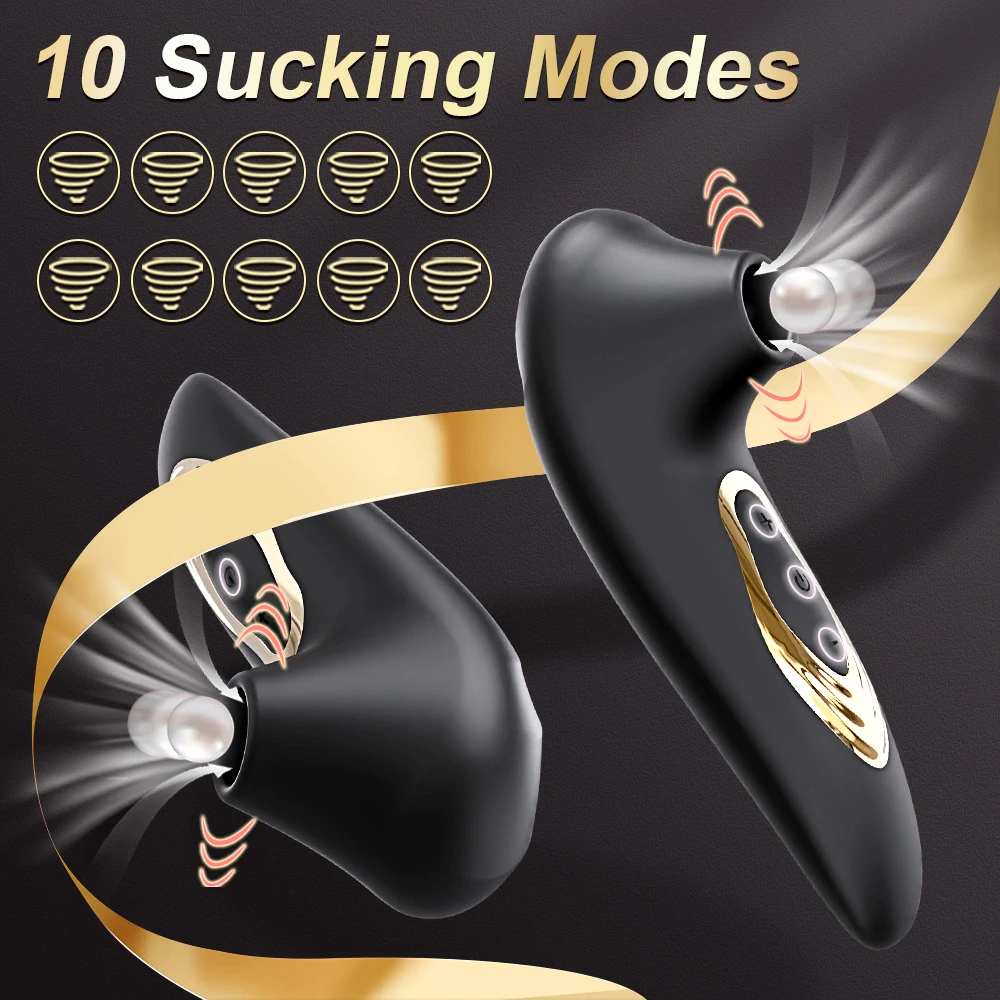 Vibrating Sex Toys Powerful Oral Sucking Vibrator for Women Sucker Clitoris Female Nipple Vacuum Stimulator for Adults 18