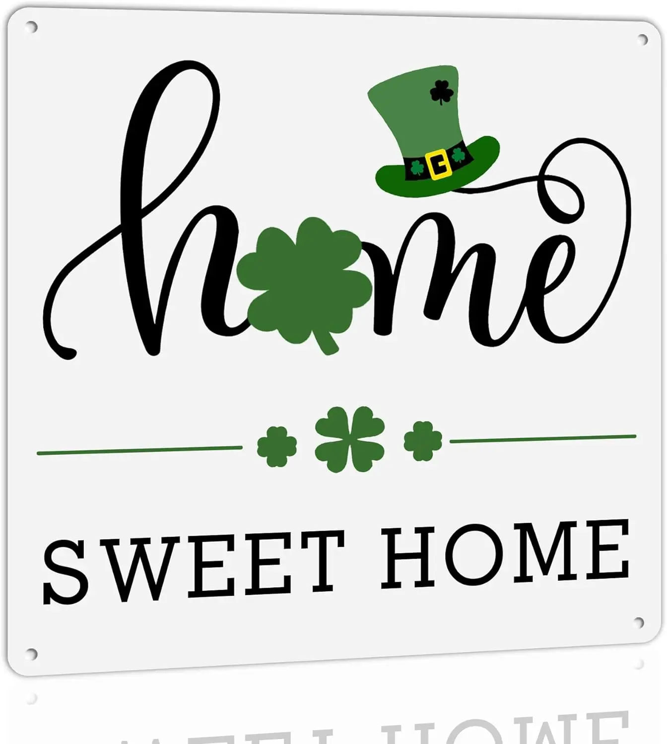 

Домашний милый домашний металлический жестяной знак St paфокусы дневной знак Shamrock ирландский знак для фермерского дома Декор для рабочего стола аксессуары для украшения