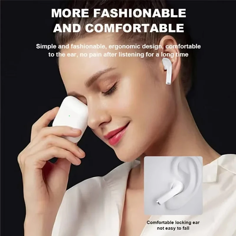Wireless Earphones TWS Wireless Bluetooth Music Earphones Universal In Ear Gaming HIFI iPhone 16 15 14 Android iOS Game Accessories