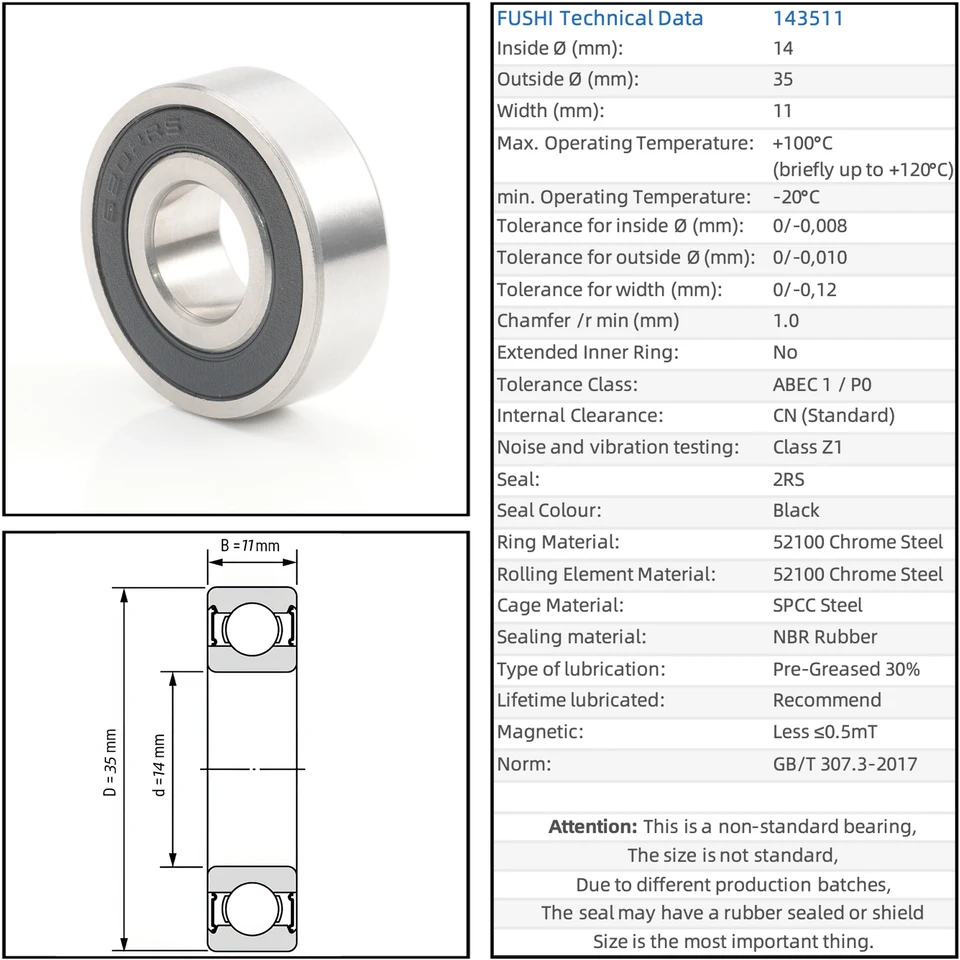 4pcs Non-Standard Ball Bearings Inner Diameter 8 10 11 12 13 14 15 16 mm  Out Diameter 23 26 28 30 31 32 34 35 37 38 40mm 2RS ZZ - AliExpress