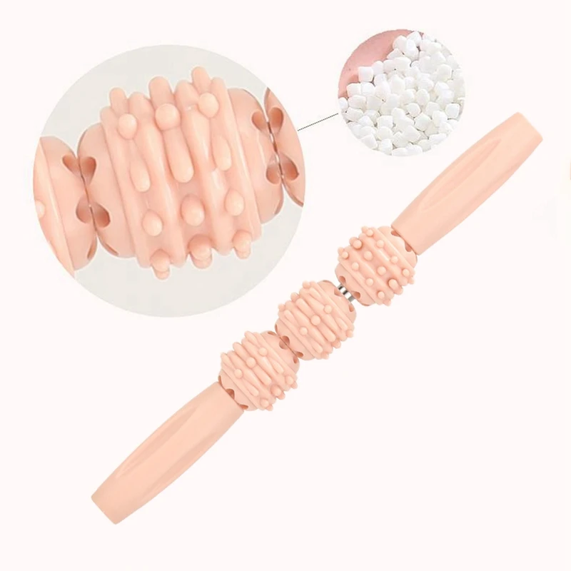 A17F-Massage Stick Roller Leg Rolling Leg Slimming Roller Muscle Massager Fascia Stick Muscle Relaxation