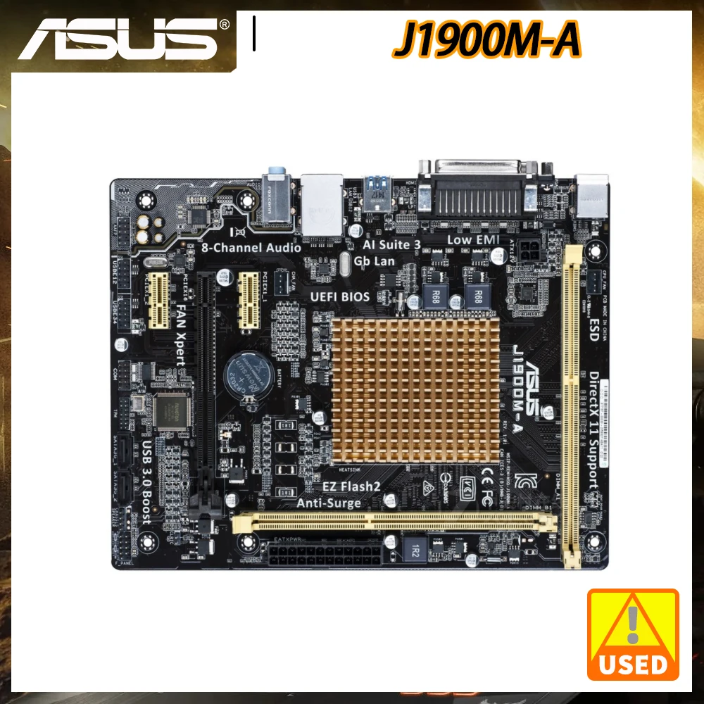 ASUSJ1900MAMotherboardDDR3IntelCeleronJ1900SocketOnboardCPU
