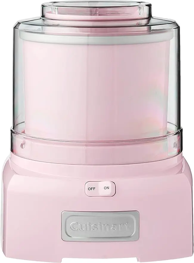 

Cuisinart ICE-21PKP1 Frozen Yogurt - Ice Cream & Sorbet Maker, Pink, 1.5 Quart