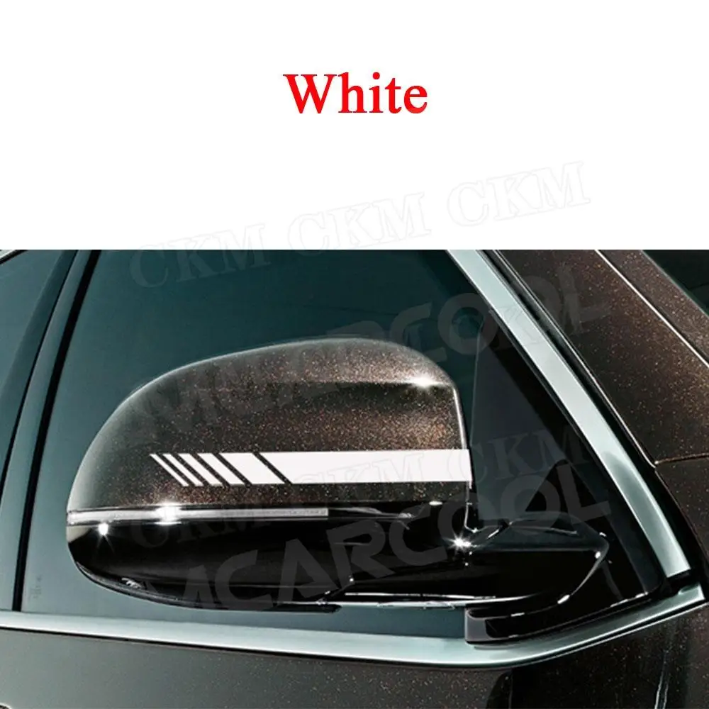 Car Sticker Car Rearview Mirror Side Decal Stripe Vehicle Body Trim Sticker Exterior Decoration Body Accessories 1 Pair car sticker