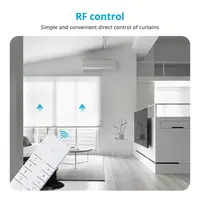 Zemismart-Stores d'ombrage roulants Zigbee, moteur, panneau solaire, aste, tube de 37mm 38mm, fonctionne avec Tuya, Alexa, Google Home Control 4