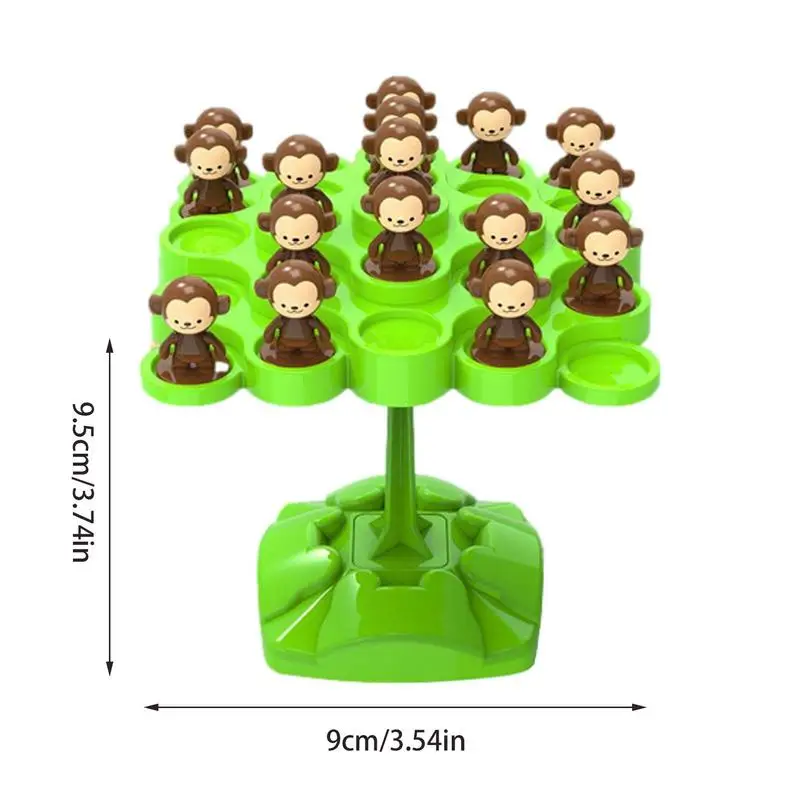 Balancing Monkey Toy Monkey Balance Tree Board Game Montessori Interactive Math Toys Kids Puzzle Thinking Training Game Kids Toy images - 6