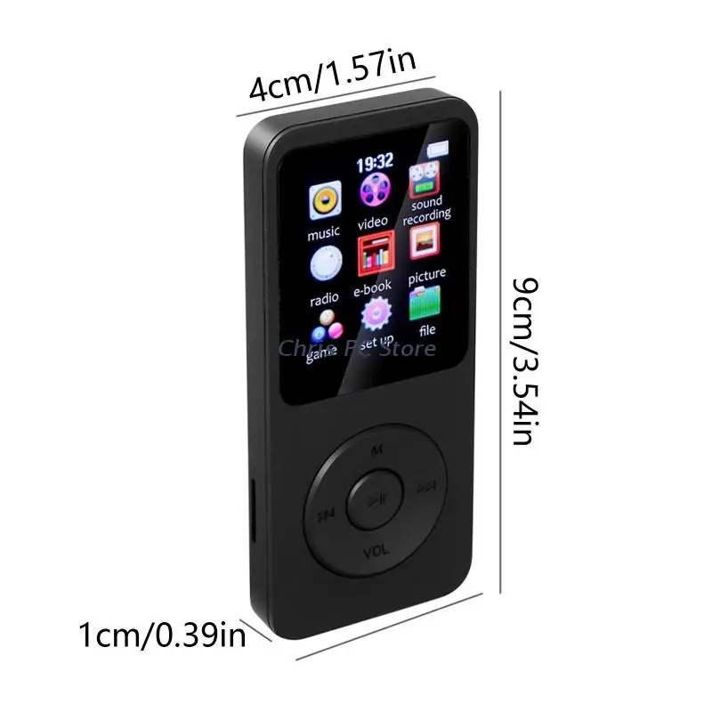H8WA MP4 MP3 Music Player Kids External Bluetooth-compatible E-book Voice Recorder