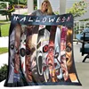 Halloween Horror Element Art Blanket Home Decoration Bedroom Air Conditioning Covering Blanket To Keep Warm Throwing Blanket 2