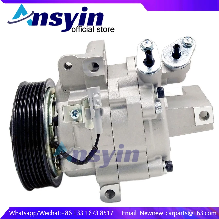 

For Peugeot 107 Ac Compressor Fit Car Toyota Aygo Citroen C1 DKV06R Air Conditioner 88310-0H010 6453RJ 883100H010 6453-RJ 6453RJ