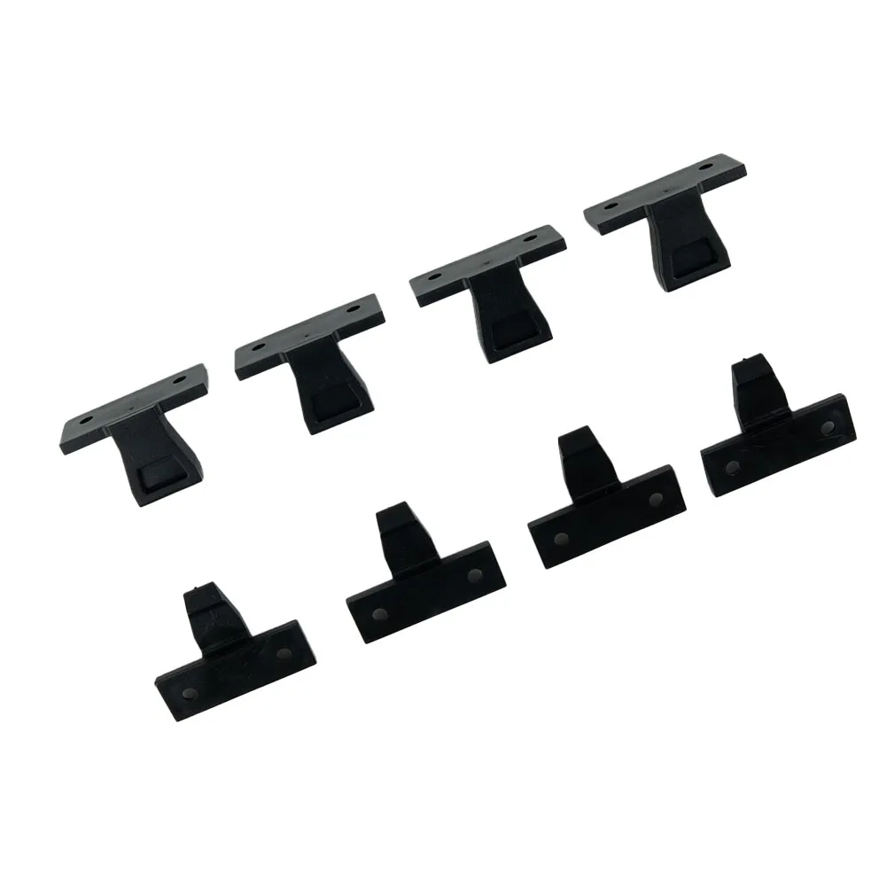 

Clips Bracket Press Fit Plastic Plinth 4 Pack ABS Durable Fasteners Fittings High Quality Materials Kitchen New
