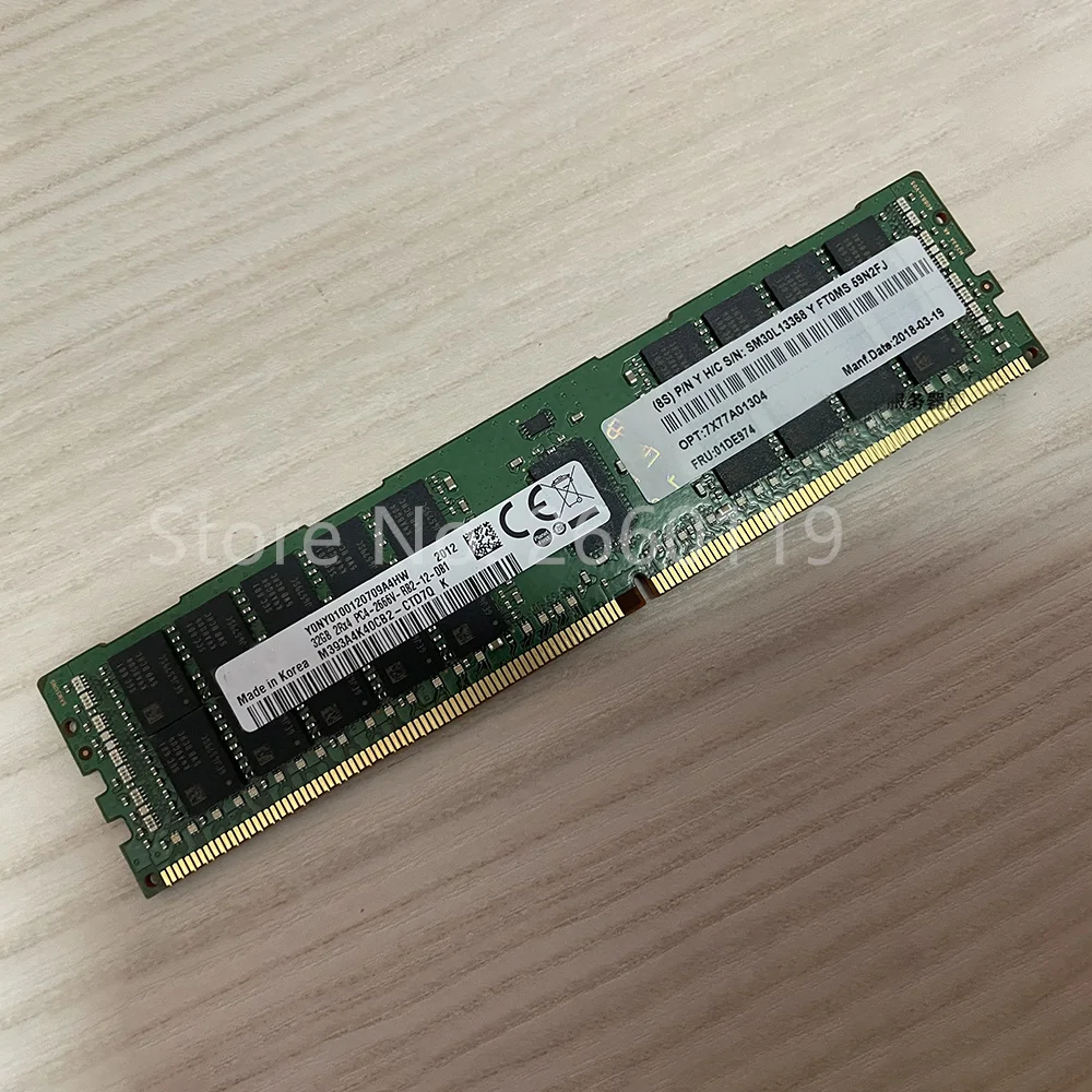 IBM SR Server Memory - 32GB 2RX4 PC4-2666V-R DDR4 2666 RDIMM for SR850, SR860, SR950, SD330, SR590, SR570 Description Image.This Product Can Be Found With The Tag Names Computer Office, Server memory, Servers Industrial Computer, ServersWorkstation Systems Components