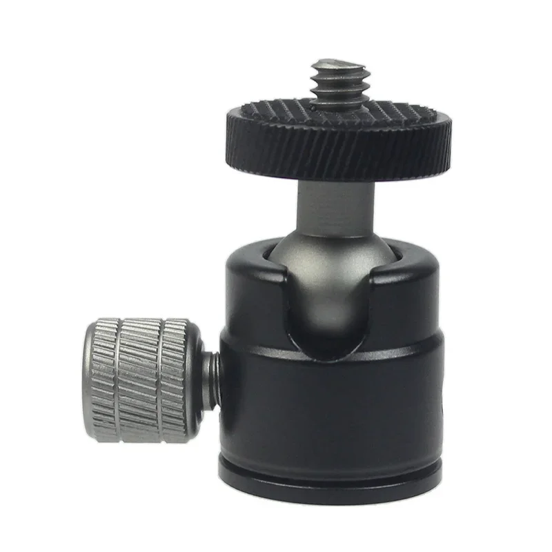 Camera Mini Ballhead 360 Swivel Head Tripod Ball Head Phone Stand Smaling Monopod Mount Adapter for DSLR Camera Flash Tripod tripod ball head