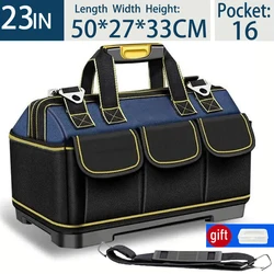 Waterproof Wear - Resistant Multifunctional Tool Bag with Large Capacity and Multi - Pocket Design (23in Upgrade)
