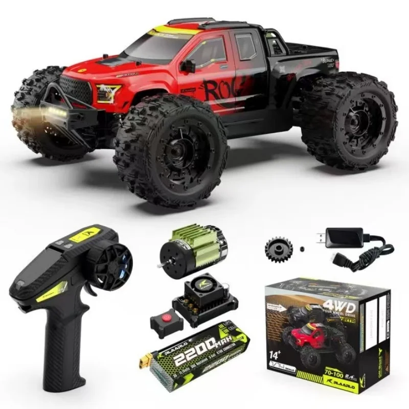Gladiator 1/14 Bigfoot RC Remote Control Car Professional Grade Electric High Speed 4WD Off road ROG14 3